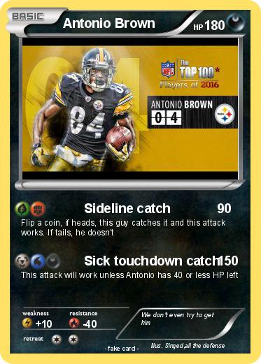 Pokemon Antonio Brown
