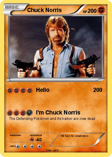 Pokemon Chuck Norris