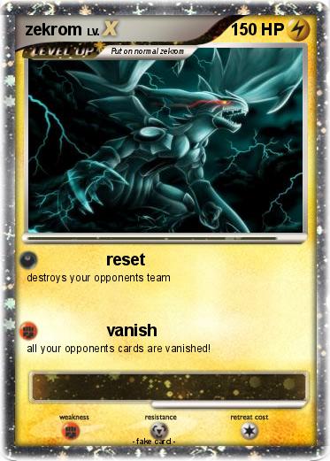 Pokemon zekrom