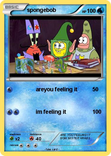 Pokemon spongebob