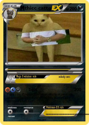 Pokemon thicc catto