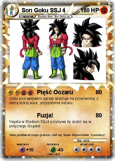 Pokemon Son Goku SSJ 4