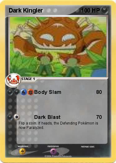 Pokemon Dark Kingler
