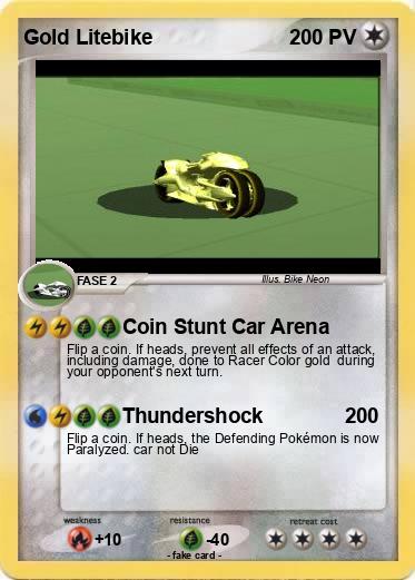 Pokemon Gold Litebike