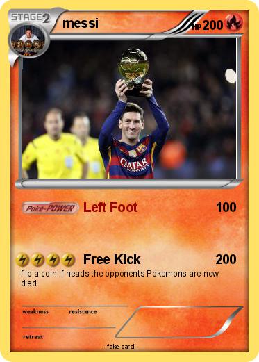 Pokemon messi