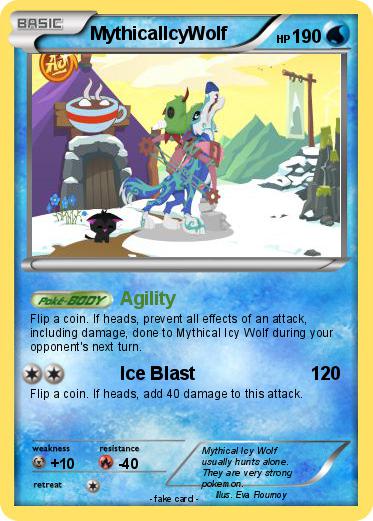 Pokemon MythicalIcyWolf