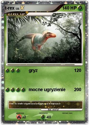 Pokemon t-rex