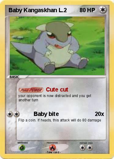 Pokemon Baby Kangaskhan L.2