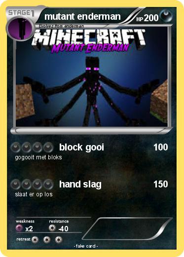 Pokemon mutant enderman