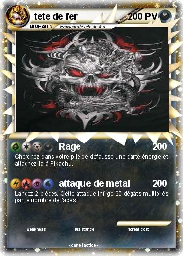 Pokemon tete de fer