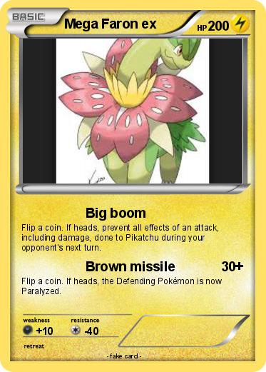 Pokemon Mega Faron ex