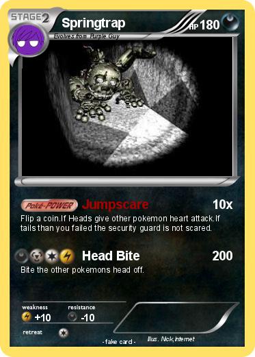 Pokemon Springtrap