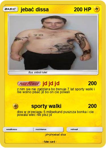 Pokemon jebać dissa