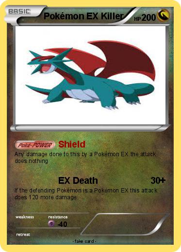 Pokemon Pokémon EX Killer
