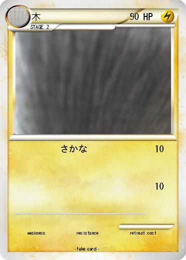 Pokemon 木