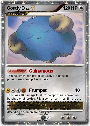Pokemon Goatly D