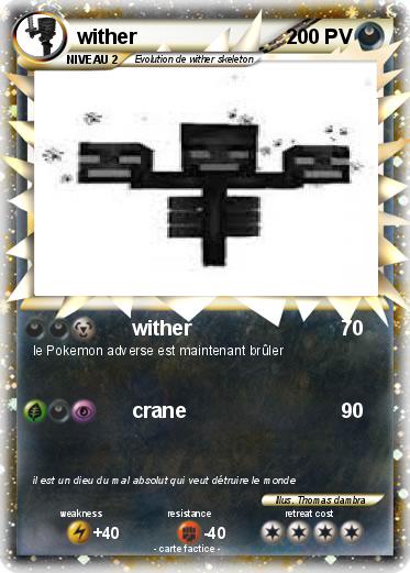 Pokemon wither