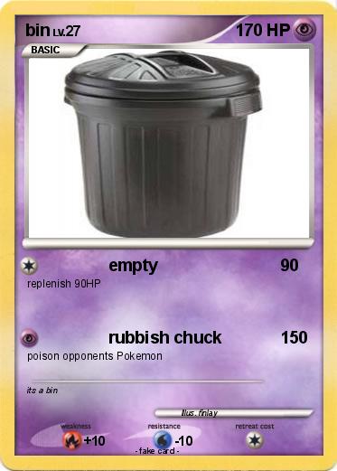Pokemon bin