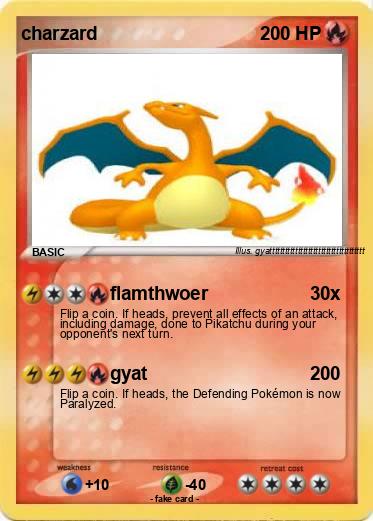 Pokemon charzard
