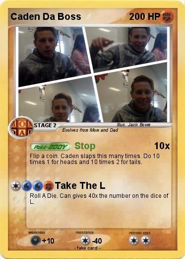 Pokemon Caden Da Boss