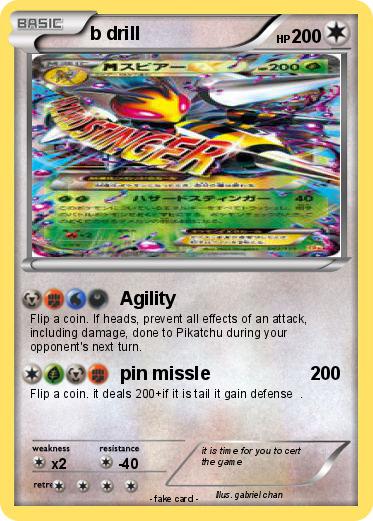 Pokemon b drill