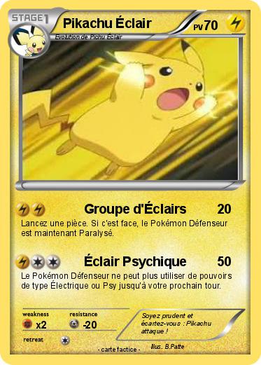 Pokemon Pikachu &Eacute;clair
