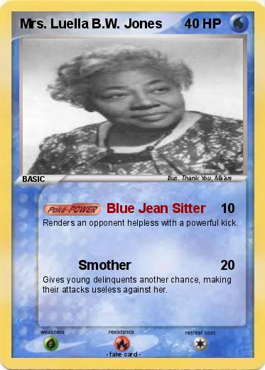 Pokemon Mrs. Luella B.W. Jones