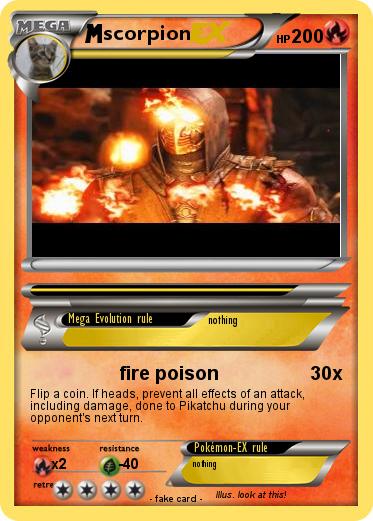 Pokemon scorpion