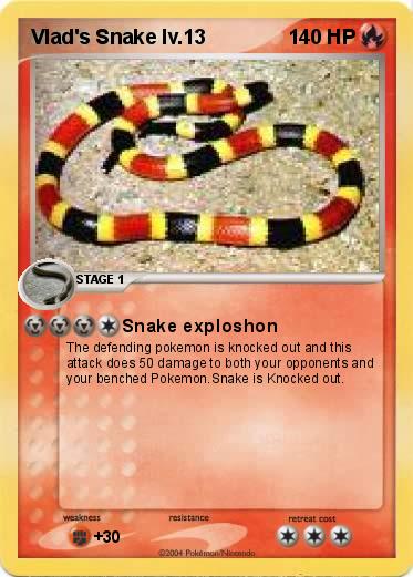 Pokemon Vlad's Snake lv.13
