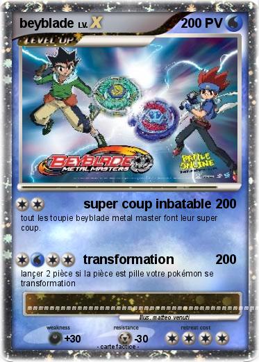 Pokemon beyblade