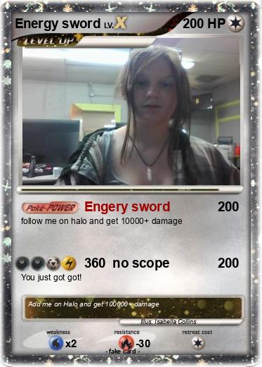 Pokemon Energy sword