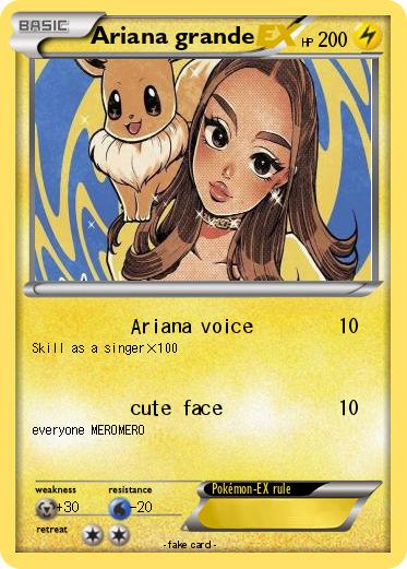 Pokemon Ariana grande