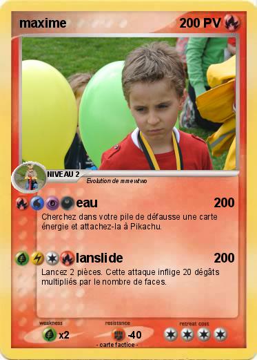 Pokemon maxime