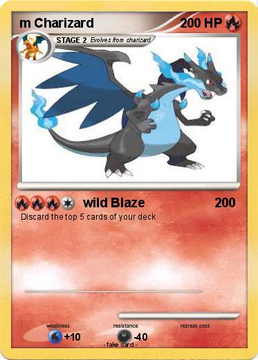 Pokemon m Charizard