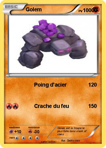 Pokemon Golem