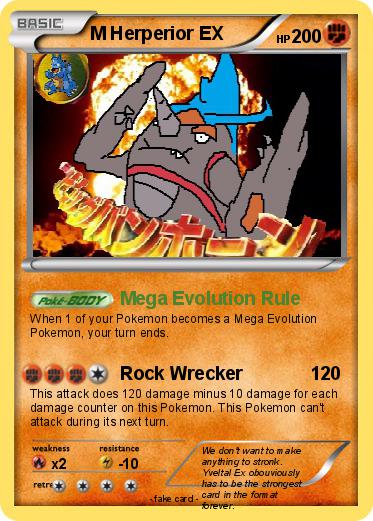 Pokemon M Herperior EX