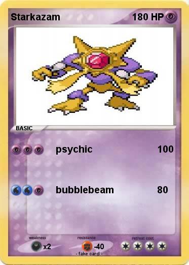 Pokemon Starkazam