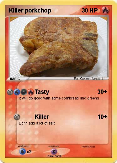 Pokemon Killer porkchop