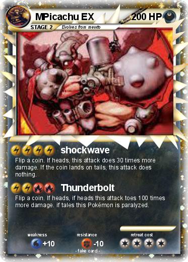 Pokemon MPicachu EX