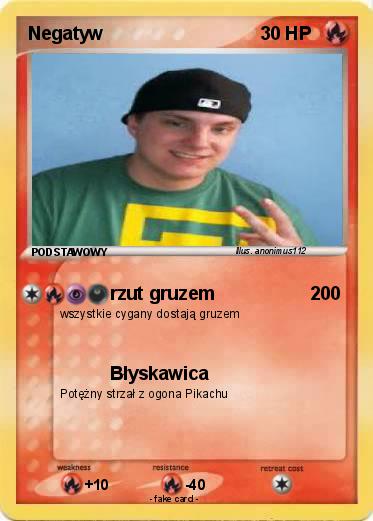 Pokemon Negatyw