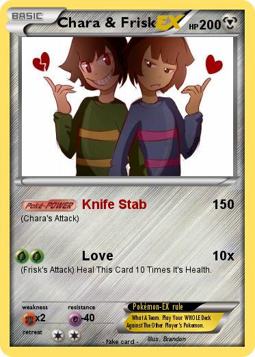 Pokemon Chara & Frisk