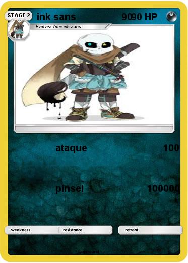 Pokemon ink sans                  90