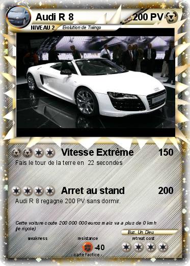 Pokemon Audi R 8