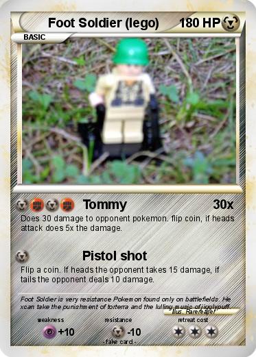 Pokemon Foot Soldier (lego)