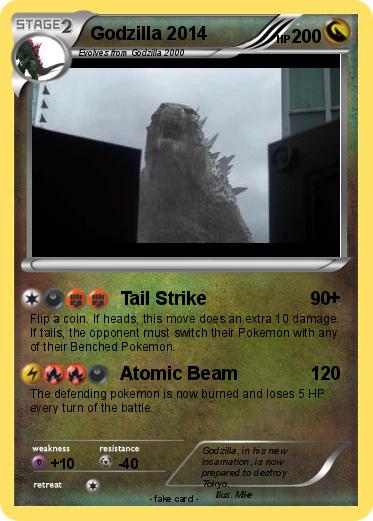 Pokemon Godzilla 2014