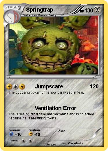 Pokemon Springtrap