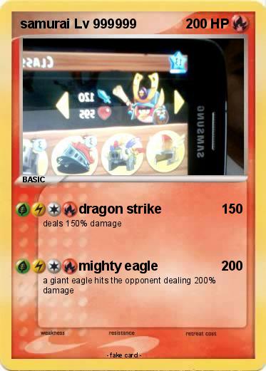 Pokemon samurai Lv 999999