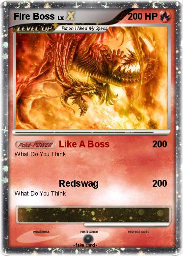 Pokemon Fire Boss