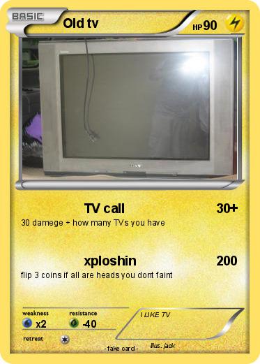 Pokemon Old tv