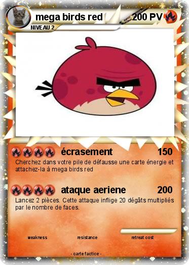 Pokemon mega birds red
